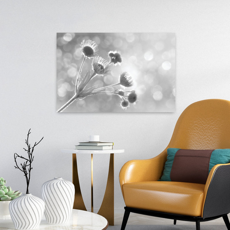 Fleurs sauvages I, art contemporain, H 24 po x l 16 po