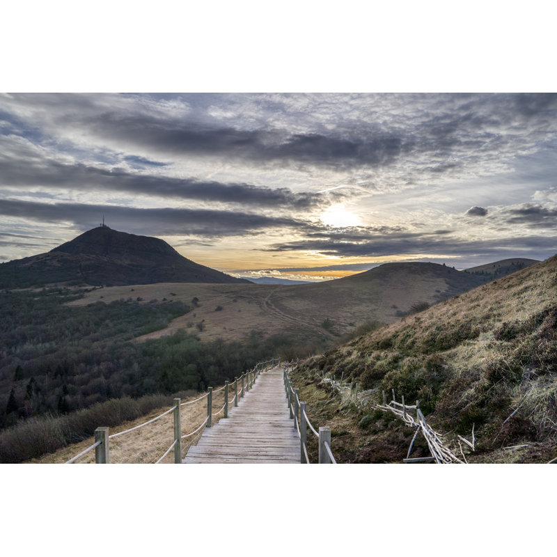 Puy De DMe - Wrapped Canvas Print, 51cm H x 76cm W x 3.8cm D