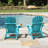 Carbondale Foldable Outdoor Adirondack Chair-434960626
