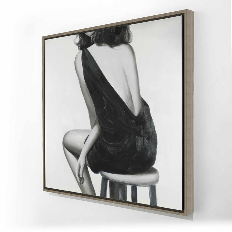 «Pretty Woman», reproduction d'art sur toile encadrée | Maison