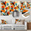 «Mild Century Enchanted Bloom Flowers I», art mural abstrait en métal, fleurs-1067261509