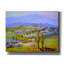  «Provence Fields» par Dorothy Fagan, art mural sur toile, 34 po x 26 po-1514382029