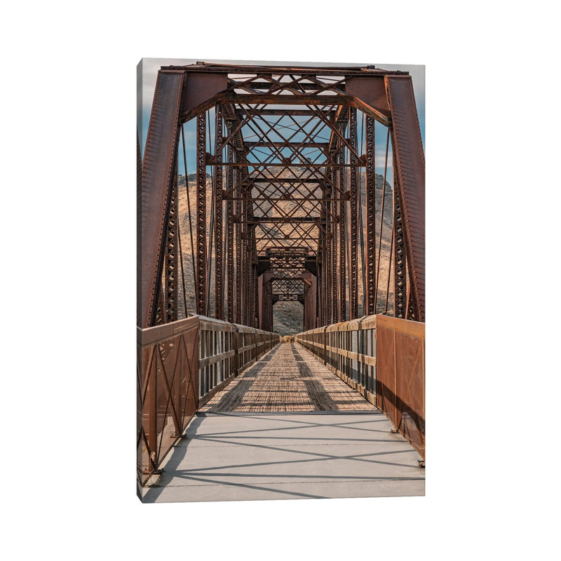 Guffey Bridge 120 Years Old by Louis Ruth - Wrapped Canvas Print, 66.04 cm H x 45.72 cm W