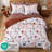 Comforter Set, Comforter Set with Pattern, Soft Seersucker Design All Season Microfiber Bedding Set-111598569-112472742