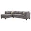 Canapé modulaire Malone (3 boîtes), gris-154846407
