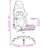 Massage Gaming Chair with Footrest Faux Leather-447630663