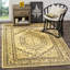 Nicarla Oriental Gold/Black Area Rug-31134126