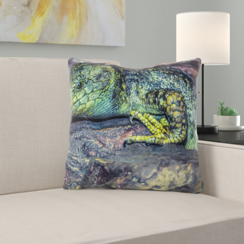 Coussin lézard