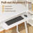 2-Tier Computer Desk with Keyboard Tray for Small Spaces 28 Inch Home Office Desk Computer Workstation Modern Writting Table,-598298659