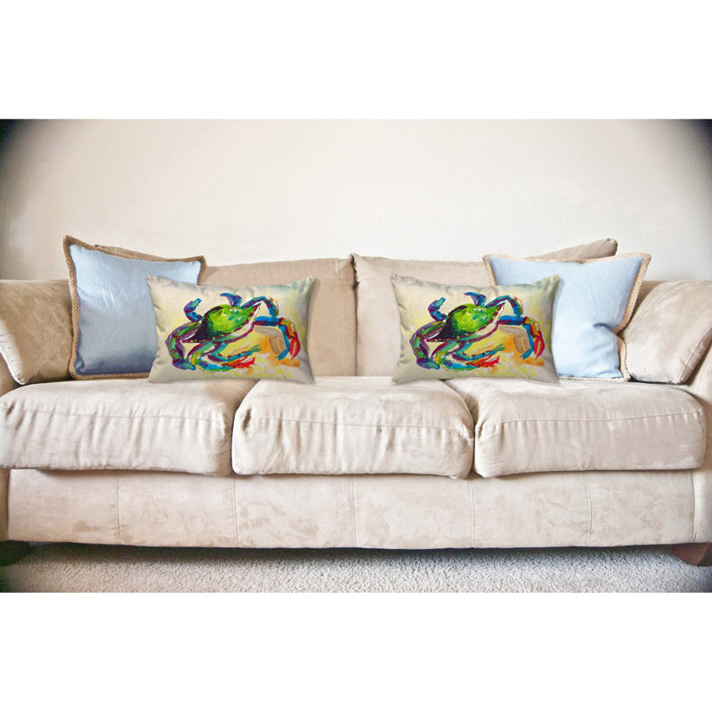 Housse de coussin rectangulaire Crab Crab
