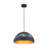 1-Light 15.7'' Hand-Painted Textured Dome Pendant