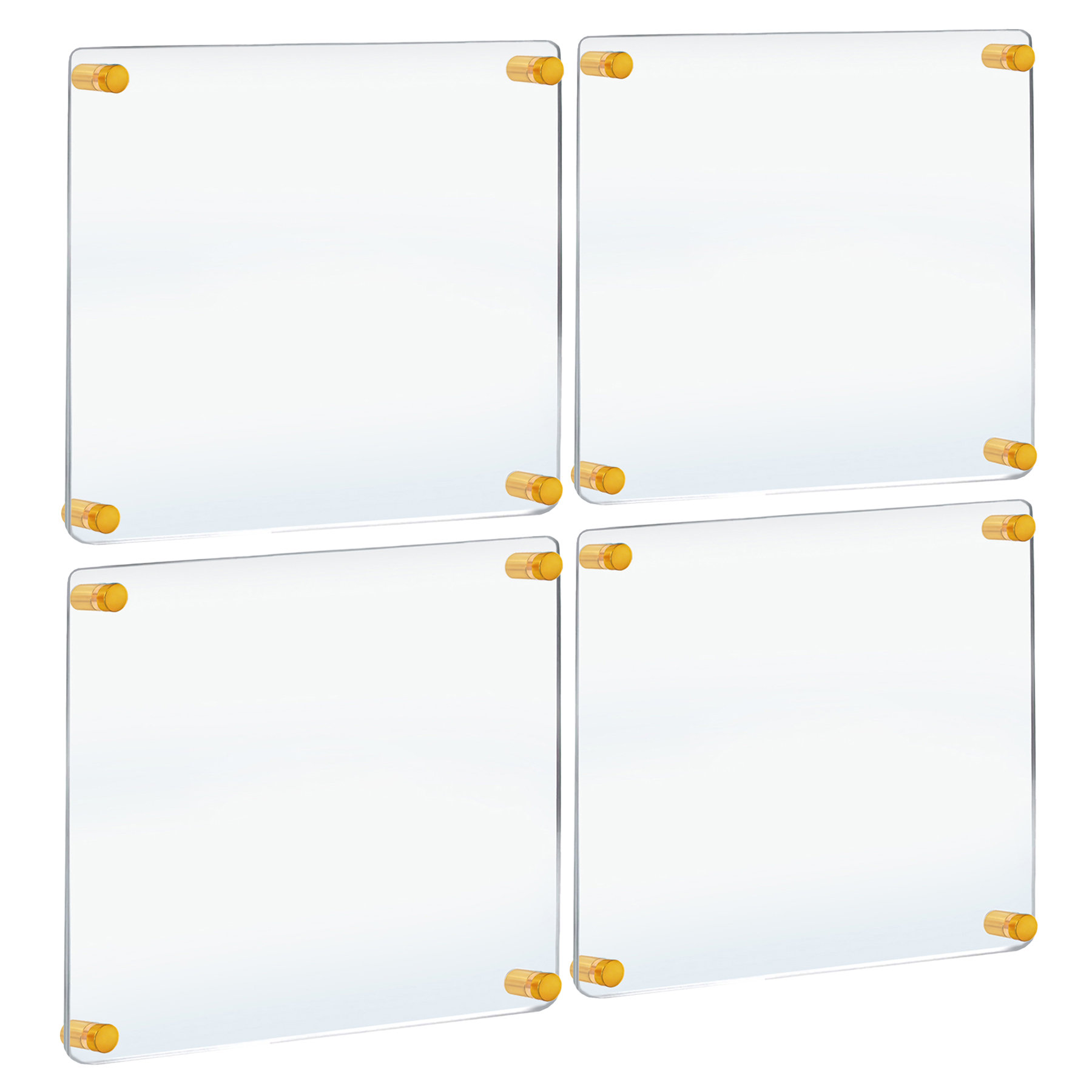 Azar Displays Floating Acrylic Gallery Wall Set Wayfair