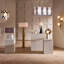 Lampe de table en travertin Halo