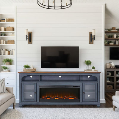 86 In Fireplace TV Stand For Tvs Up To 95 Inches