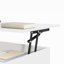 Modern Lift-Top Coffee Table With Led Lighting - Adjustable Height-1872387444