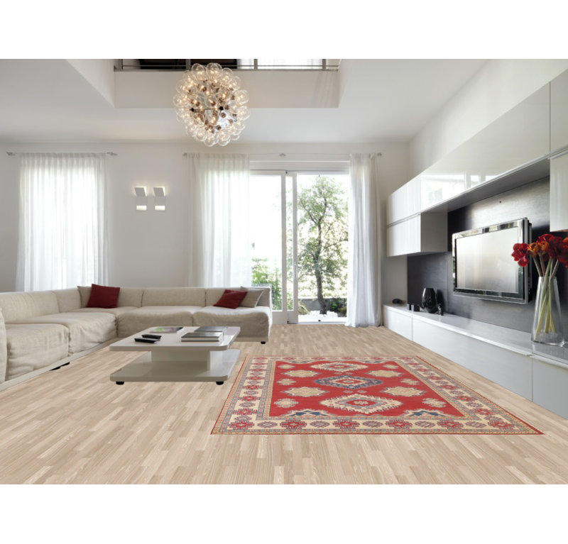 Handmade Kazak Oriental Area Rug