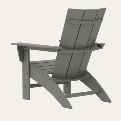 POLYWOOD Modern Curveback Adirondack Chair