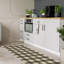 Tapis à carreaux beige-53650606