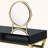 Vanity Desk with Mirror and Jewelry Tray
