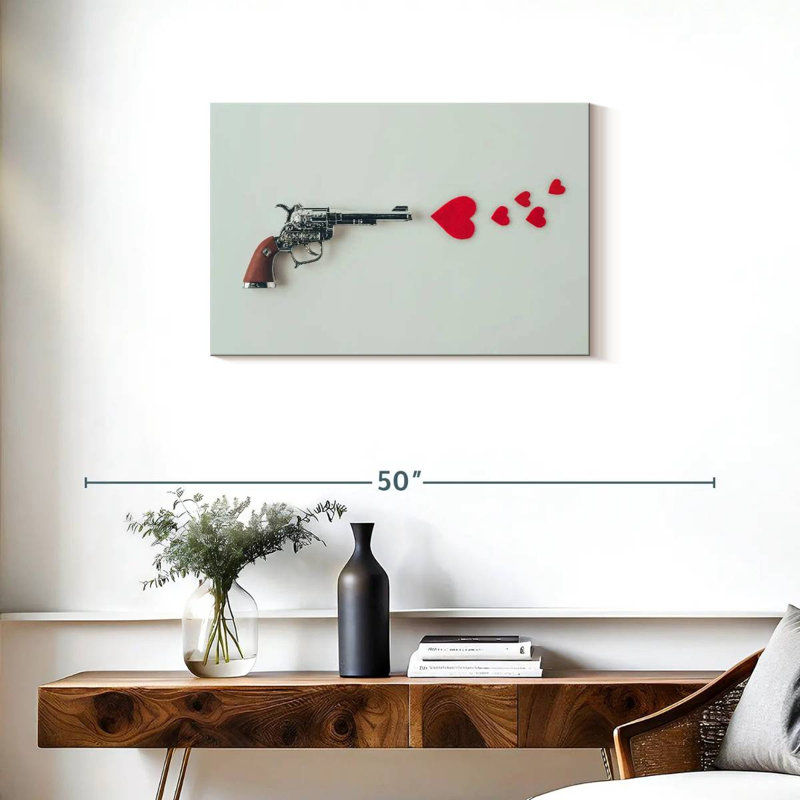Kill With Love, 20" H x 30" W