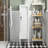 Compact And Stylish Bathroom Vanity With Practical Storage And Durable Construction-113642639