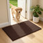 Tapis de bain rectangulaire antidérapant en polyester luxueux ultra doux et absorbant Luxury Chenille-448502977-448502983