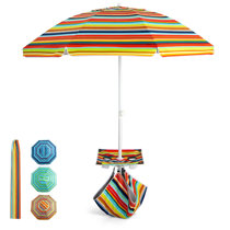 Garden Parasol,Fishing Umbrella Outdoor Sunshade Shelter, Multi-Purpose Sun  Umbrella for Garden, Beach Parasol, Rainproof, Sunscreen, Breathable,  Exquisite Pattern, 360° Rotation, : : Sports & Outdoors