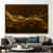 Gold Floater Framed