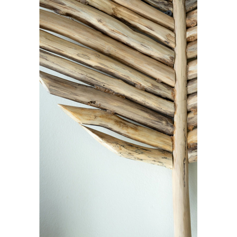  Ensemble de trois décorations murales en bois pour décoration d'intérieur