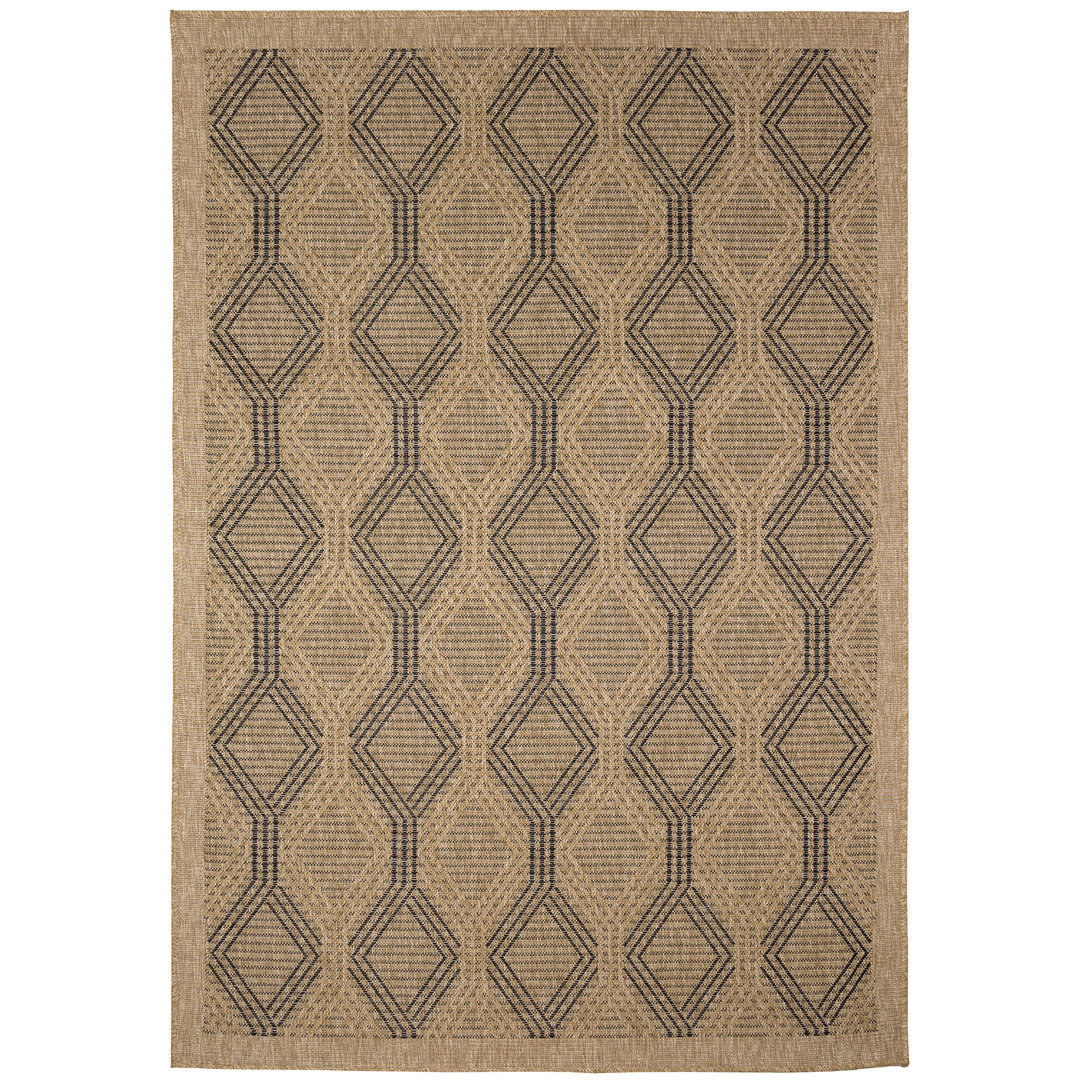 Bordy Geometric Indoor / Outdoor Rug Foundry Select Rug