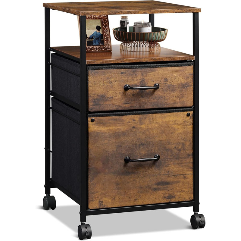 Izmir 40cm Wide 2 -Drawer File Cabinet