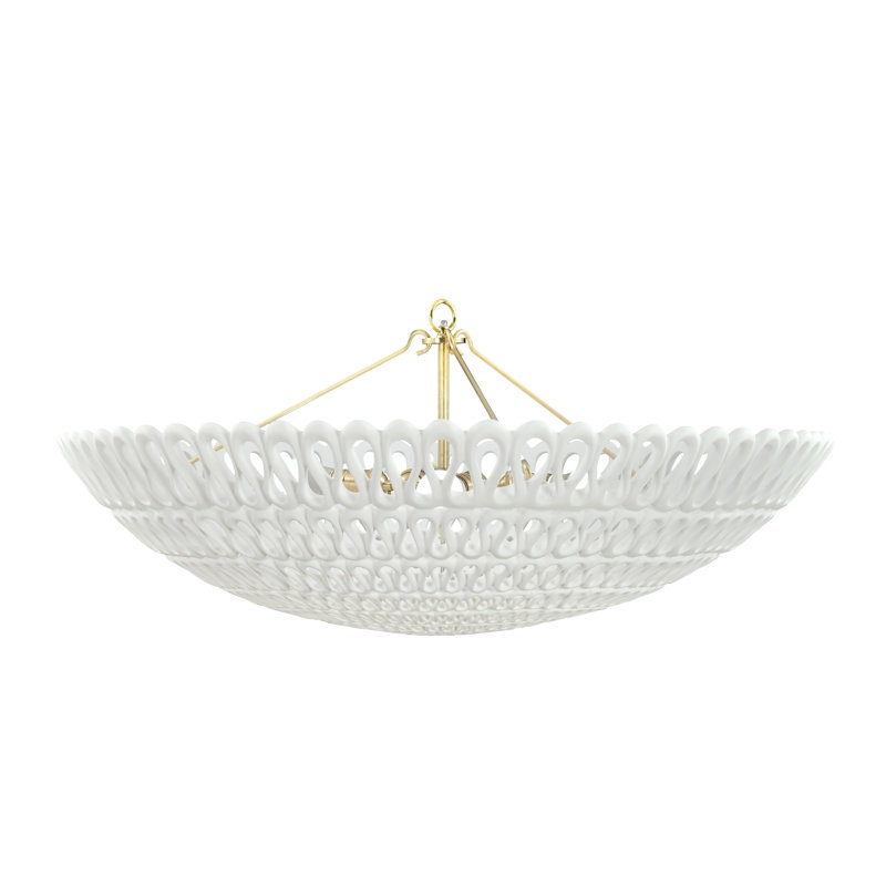Pipa 4 - Light Pendant, White