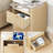 Seyla 18''W Nightstand Set of 2 with 2-Drawer Open Cubby, Built-In Charge Outlets-944915313