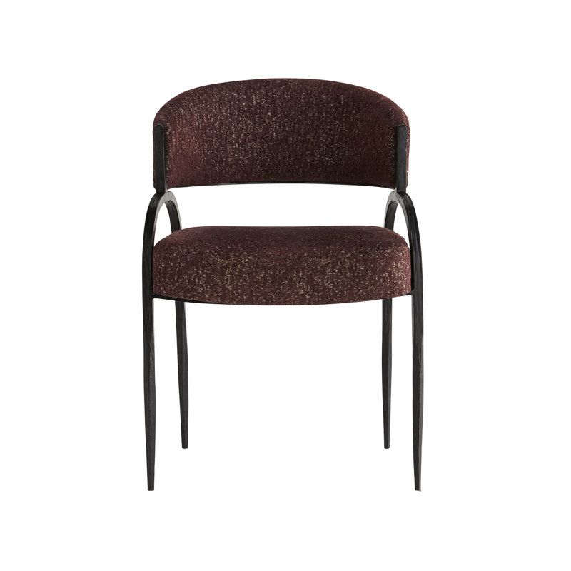 Bahati Armchair, Bordeaux Chenille
