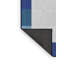 Tapis bleu marine à motif géométrique Antrina-955239151