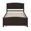 Lit plateforme avec lit gigogne-738194007