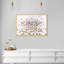 Floralia Blanc - Cadre traditionnel sur papier pour chambre à coucher-68896283-68896279