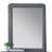 Light Gray Fabric Mirror