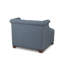 Scroll Arm Occasional Chair, Mocha-1406729906