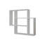 Tablette flottante carrée 4 pièces Mito-1116558084