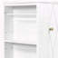 Meuble-lavabo moderne de 20 pouces avec lavabo en céramique et porte à motif de losanges-1263406038