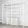 California Closets® The Everyday System™ 96" W 20" D Closet System Walk In Set