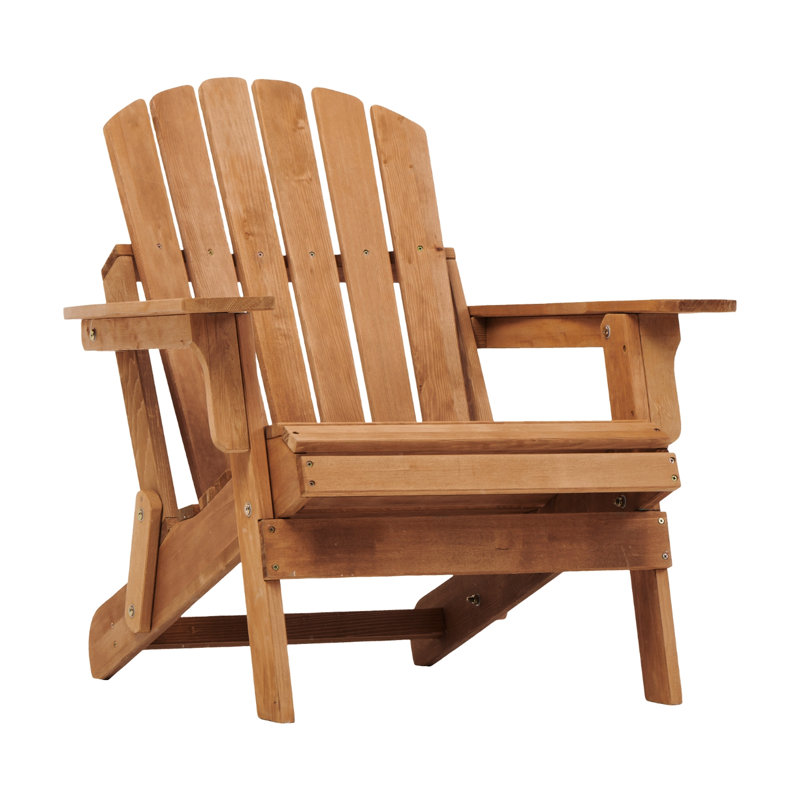 Chaise surdimensionnée, conception pliante pour un rangement facile, utilisation extérieure pré-assemblée, grand balcon et terrasse, en bois de pruche, plage idéale pour le jardin