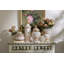 Rosy Check Ceramic Groovy Canister