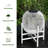 11.5'' Solar Powered Outdoor Lantern