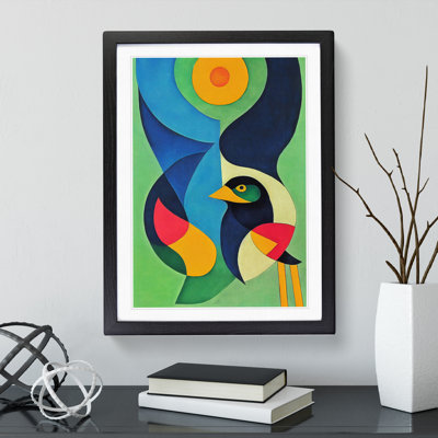 Bird Abstract No.1 - Single Picture Frame Print