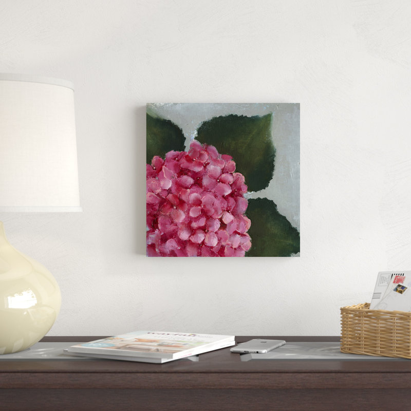 " Hydrangea Detail II " Painting Print, 12" H x 12" W x 1.25" D
