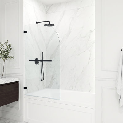 Orion Frameless Hinged Tub Door