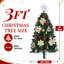 Arbre de Noël artificiel 3 pi pour décoration de fête intérieure