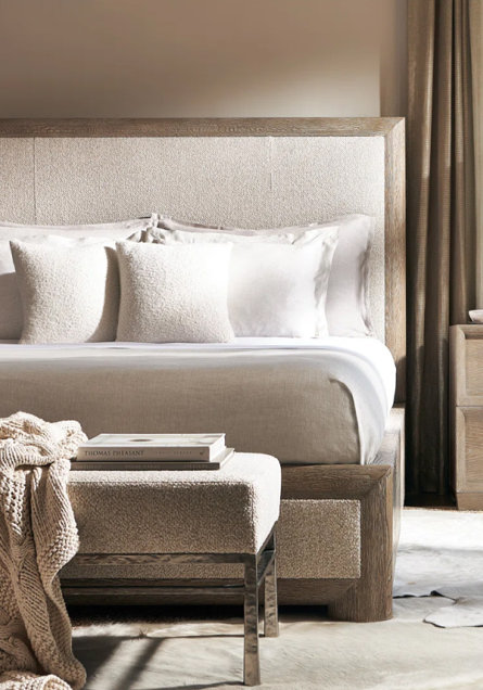 Upholstered bed